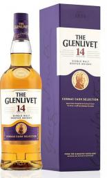 Glenlivet - 14 Year Old Single Malt Scotch Cognac Cask Aged (50ml) (50ml)