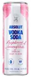 Absolut - Sparkling Raspberry & Lemongrass NV (12oz bottles) (12oz bottles)