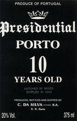 Presidential - 10 Year Tawny Porto NV